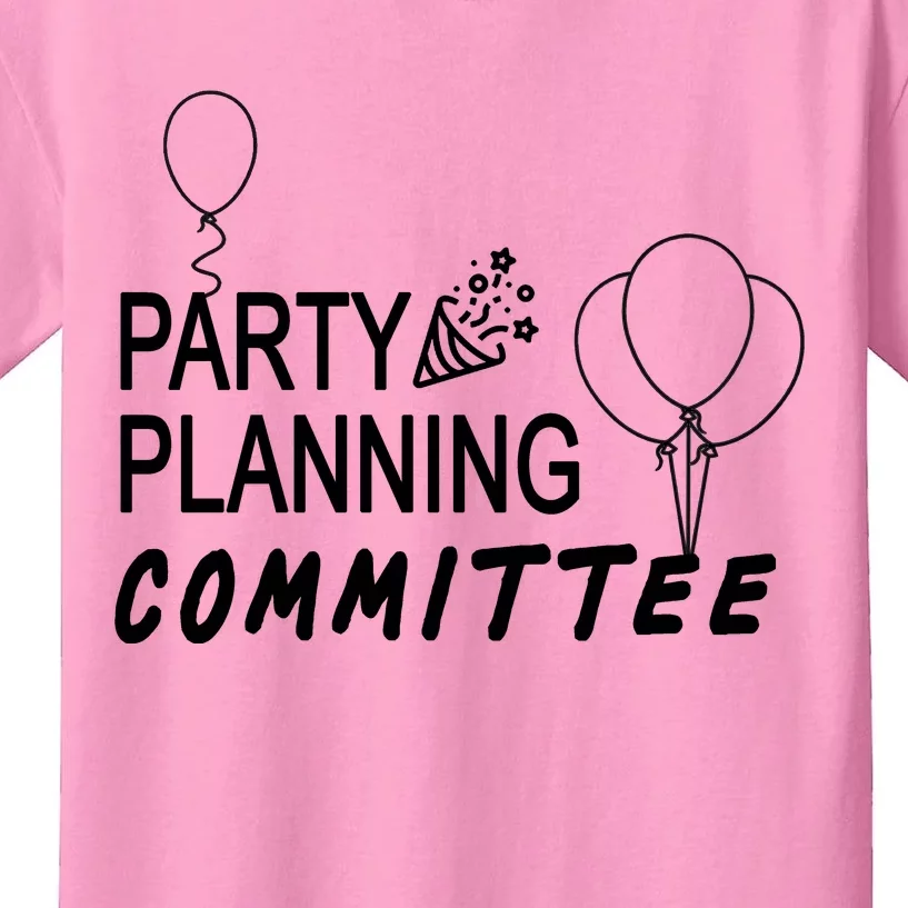 Party Planning Committee Kids T-Shirt