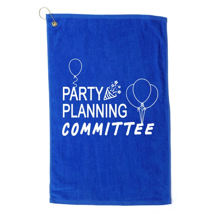 Party Planning Committee Platinum Collection Golf Towel