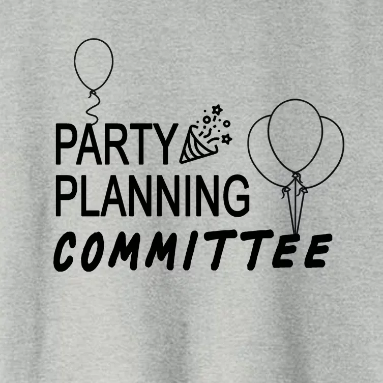 Party Planning Committee Women's Crop Top Tee