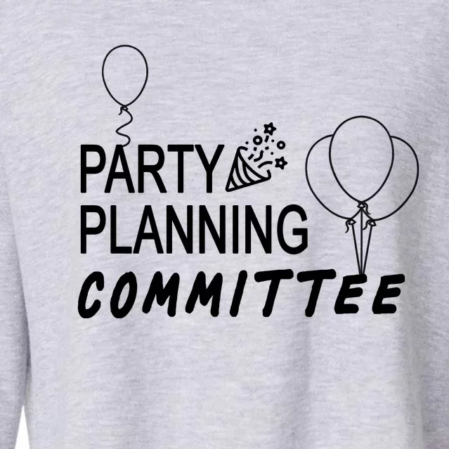 Party Planning Committee Cropped Pullover Crew