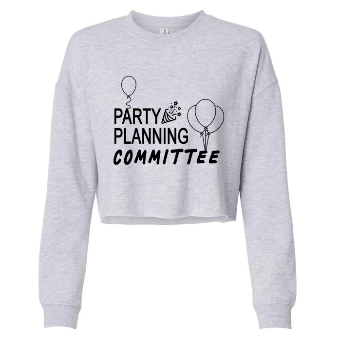 Party Planning Committee Cropped Pullover Crew