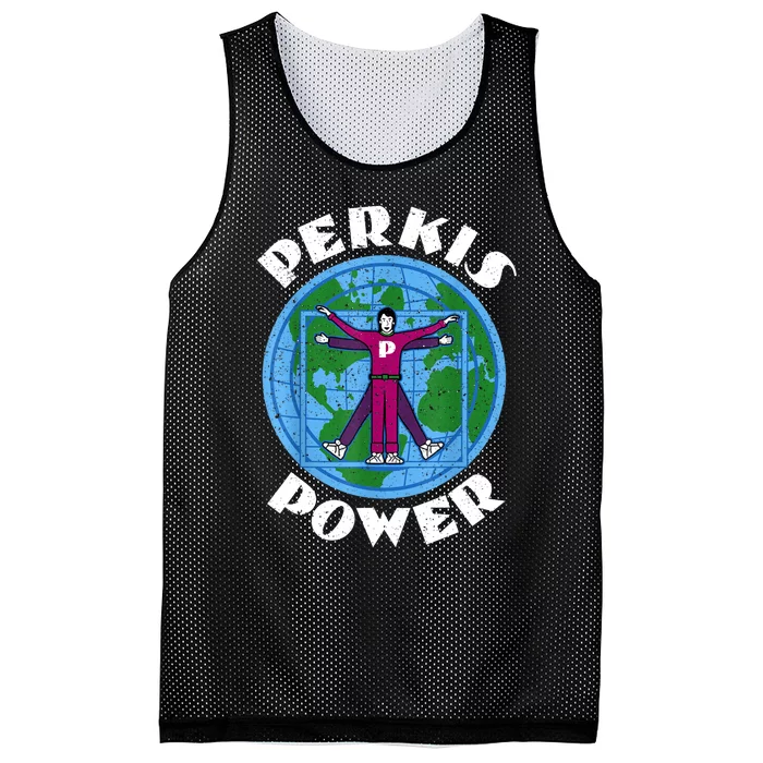 Perkis Power Camp Counselor Unisex Mesh Reversible Basketball Jersey Tank