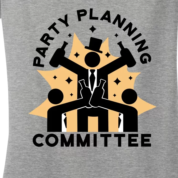 Party Planning Committee Women's V-Neck T-Shirt