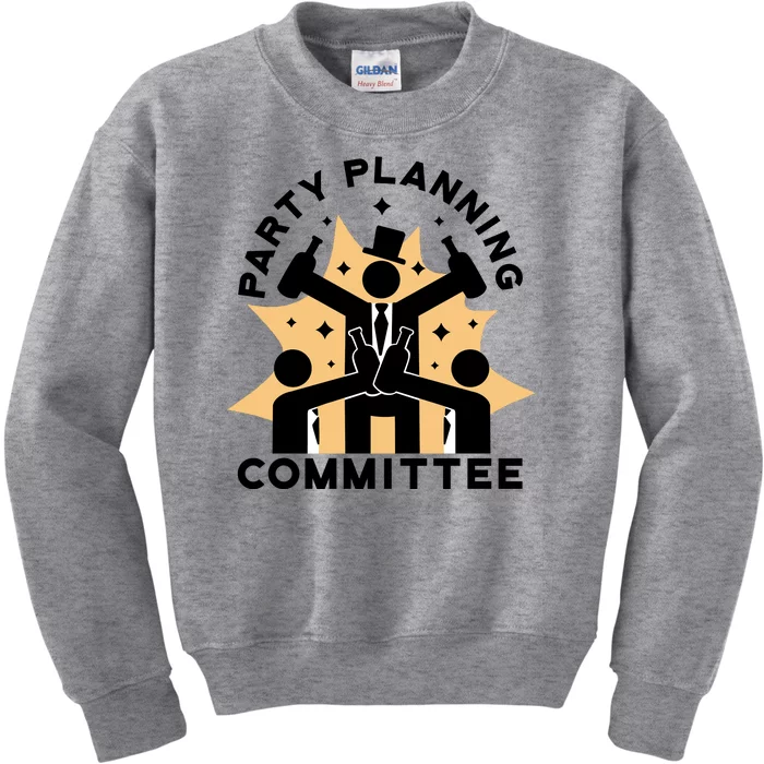 Party Planning Committee Kids Sweatshirt