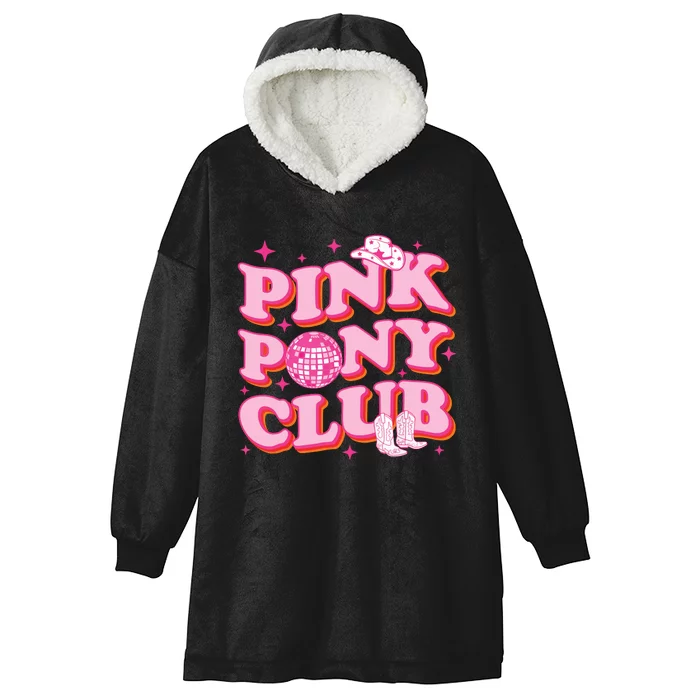 Pink Pony Club Hooded Wearable Blanket