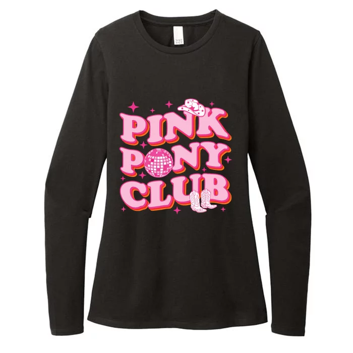 Pink Pony Club Womens CVC Long Sleeve Shirt