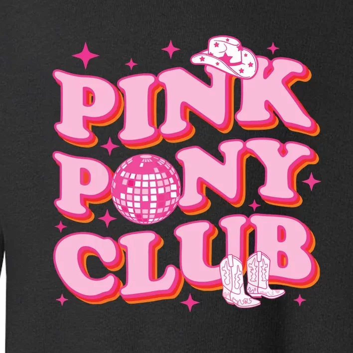 Pink Pony Club Toddler Sweatshirt