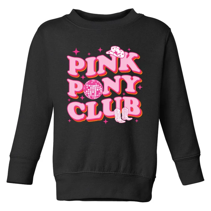 Pink Pony Club Toddler Sweatshirt