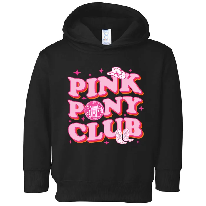 Pink Pony Club Toddler Hoodie