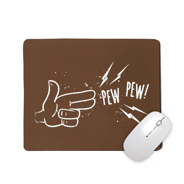 Pew Pew Cute Mousepad