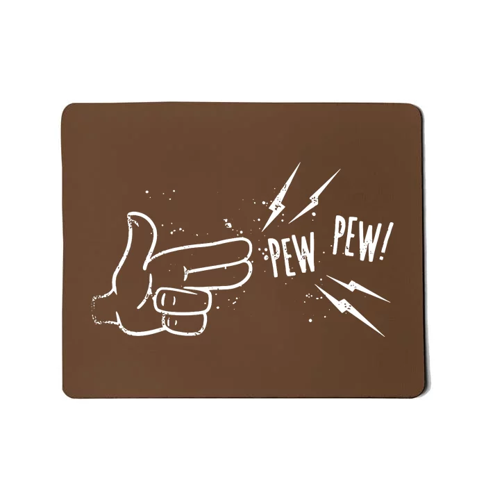 Pew Pew Cute Mousepad