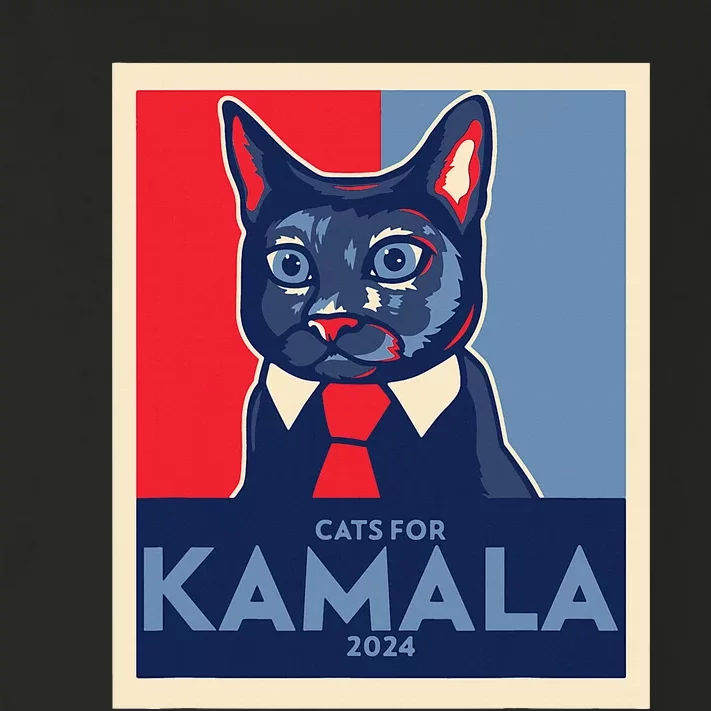 Politically Purrfect Cats For Kamala Harris 2024 President Toddler Long Sleeve Shirt