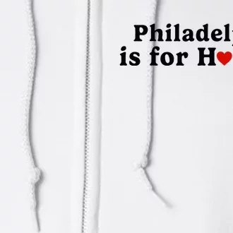 Philly Pride Celebrating Philadelphia's Sports Culture Full Zip Hoodie