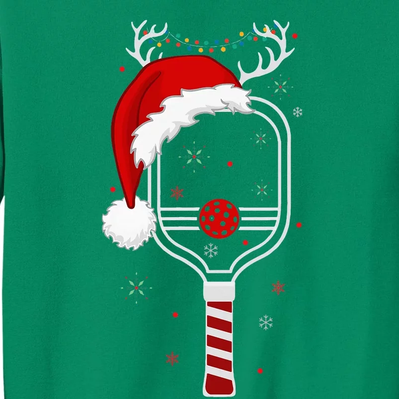 Pickleball Player Christmas Holiday Reindeer Xmas Sweatshirt