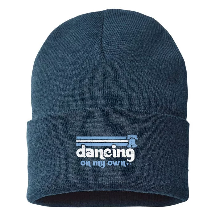 Philly Dancing On My Own Philadelphia Baseball Sustainable Knit Beanie