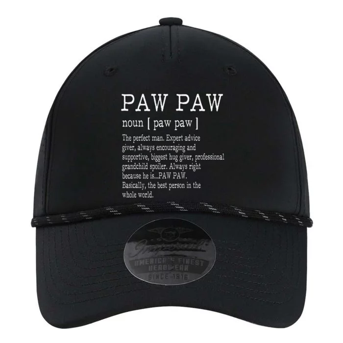 Paw Paw Definition Grandpa Fathers Day Gifts Performance The Dyno Cap