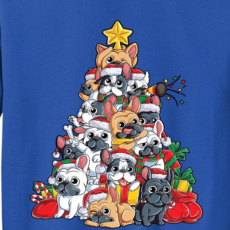 Pugly Pug Dog Ugly Christmas Xmas Pug Lovers Gift Tall Sweatshirt