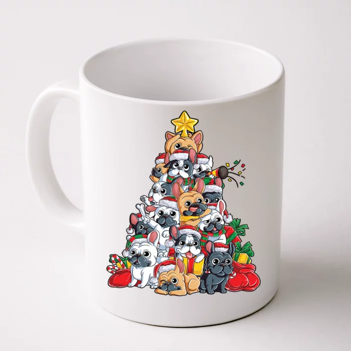 Pugly Pug Dog Ugly Christmas Xmas Pug Lovers Gift Front & Back Coffee Mug