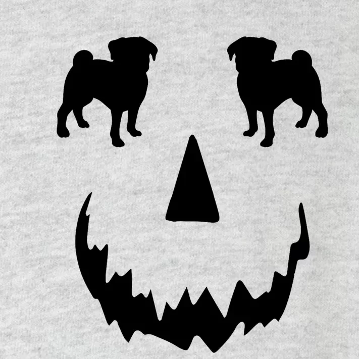 Pumpkin Pug Dog Halloween Toddler Long Sleeve Shirt