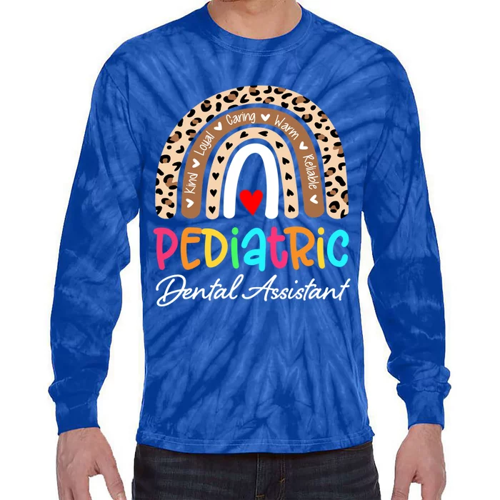 Pediatrics Pediatric Dental Assistant Squad Nurse Ati Gift Tie-Dye Long Sleeve Shirt