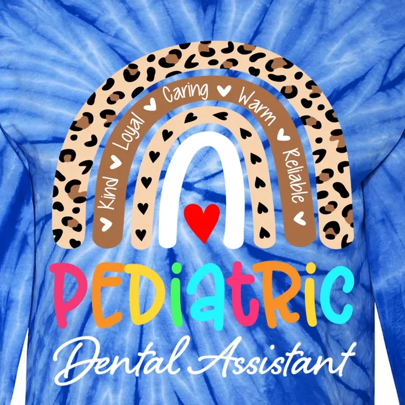 Pediatrics Pediatric Dental Assistant Squad Nurse Ati Gift Tie-Dye Long Sleeve Shirt