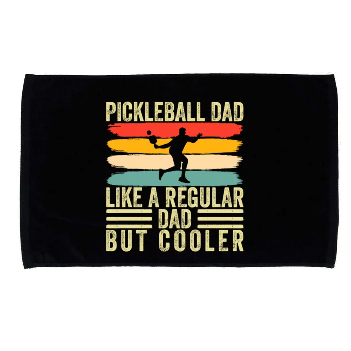 Pickleball Player Dad Design Father Day Pickleball Dad Great Gift Microfiber Hand Towel