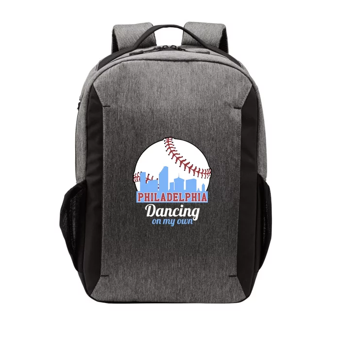 Phillies Philly Dancing On My Own Philadelphia Baseball Vector Backpack