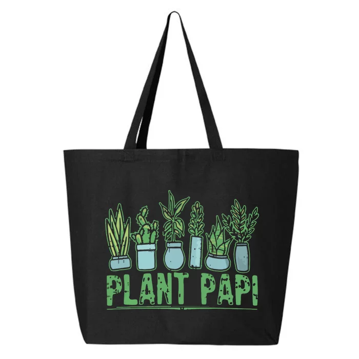 Plant Papi Daddy Father Gardener Gardening Fathers Day 25L Jumbo Tote