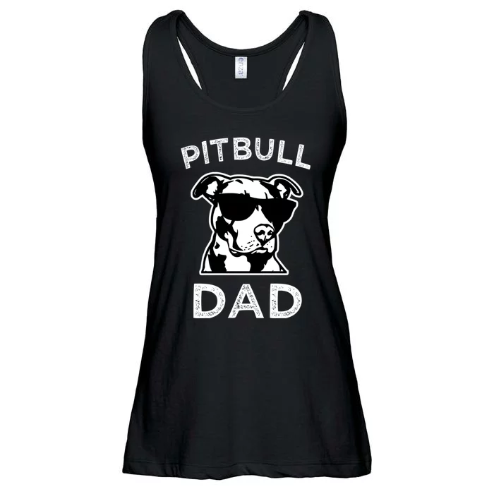 Proud Pitbull Dads Dog Dad Funny Hoodie Sweater Ladies Essential Flowy Tank