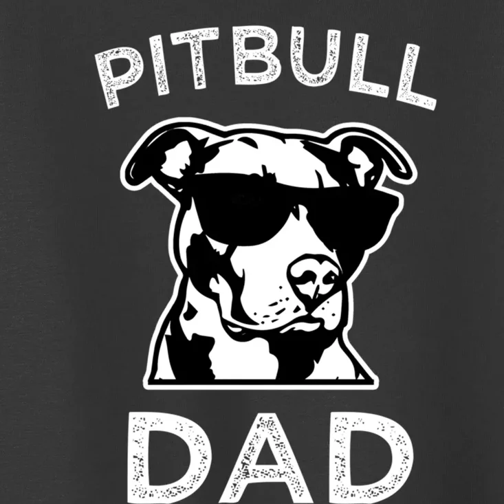 Proud Pitbull Dads Dog Dad Funny Hoodie Sweater Toddler T-Shirt