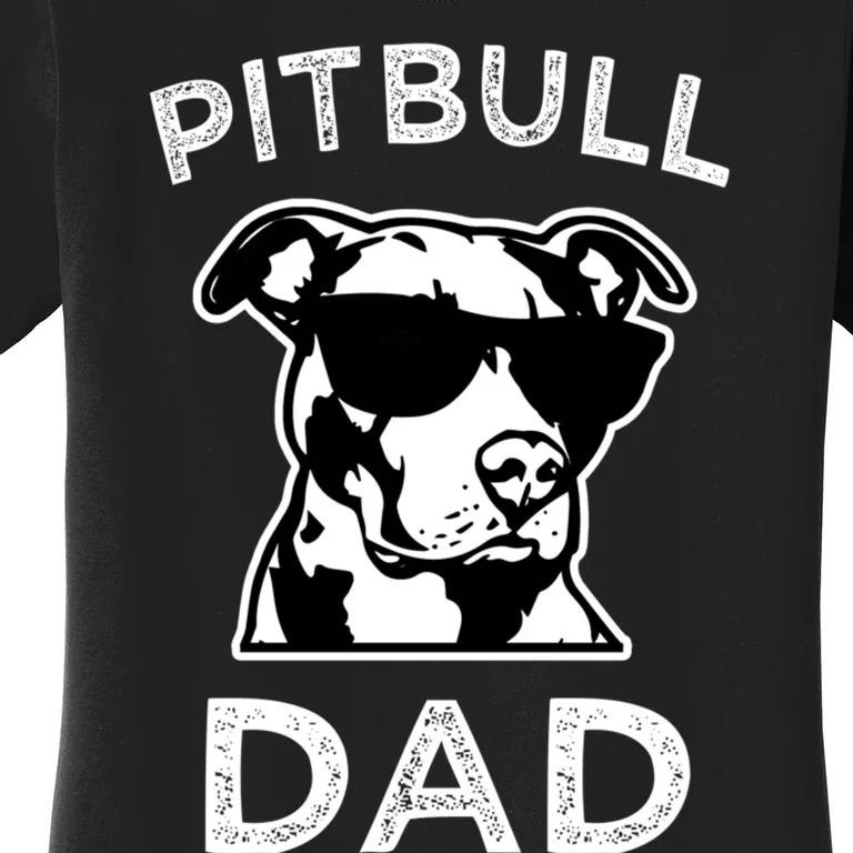 Proud Pitbull Dads Dog Dad Funny Hoodie Sweater Women's T-Shirt