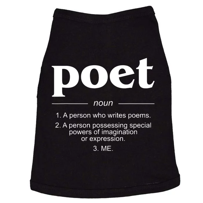 Poet Poet Definition Doggie Tank