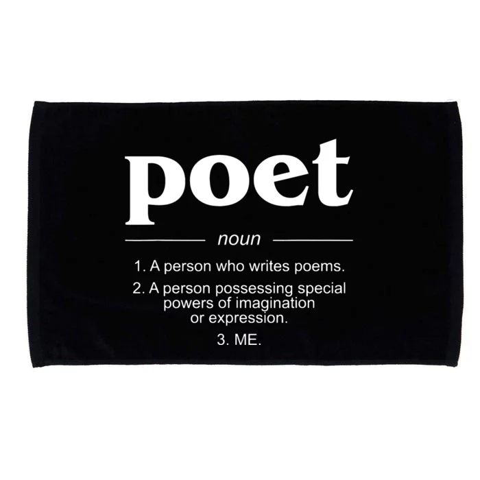 Poet Poet Definition Microfiber Hand Towel