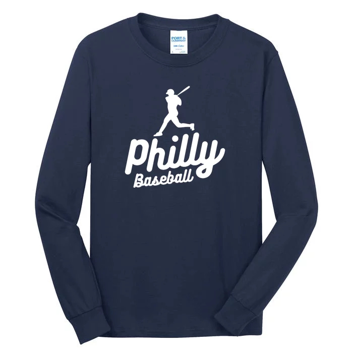 Phillies Philly Dancing On My Own Philadelphia Baseball Tall Long Sleeve T-Shirt