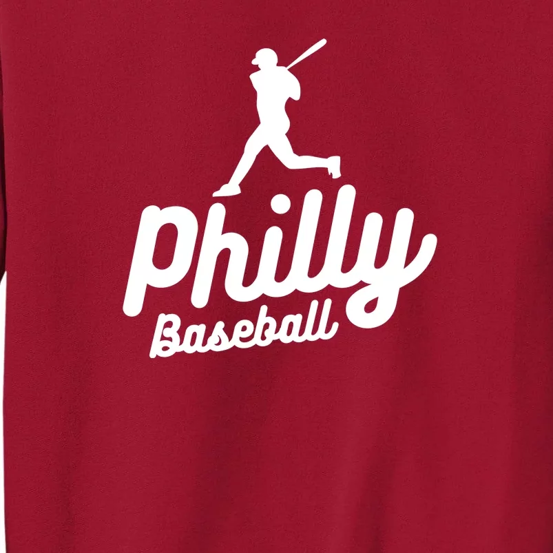 Phillies Philly Dancing On My Own Philadelphia Baseball Tall Sweatshirt