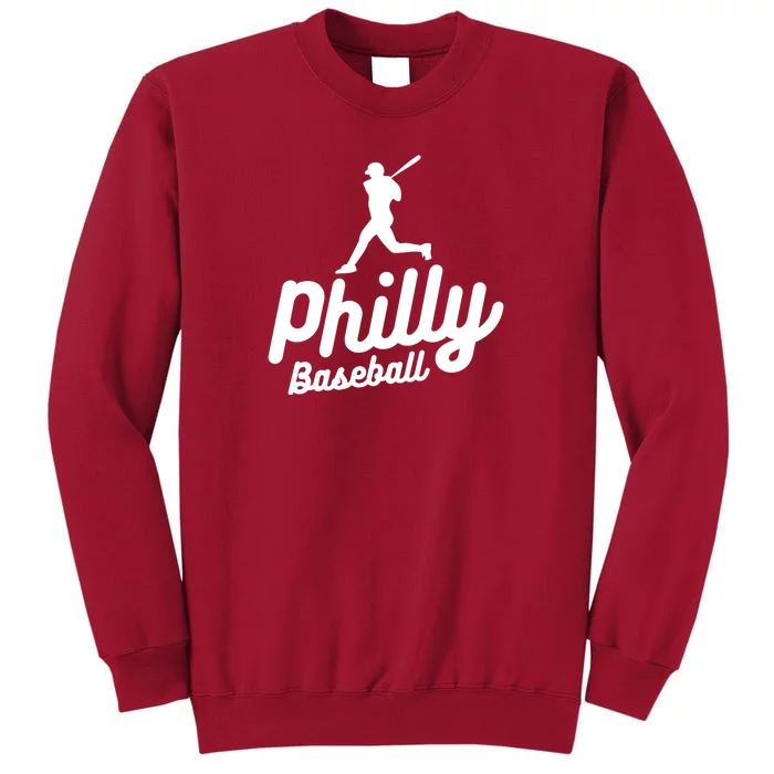 Phillies Philly Dancing On My Own Philadelphia Baseball Tall Sweatshirt