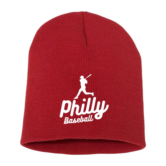 Phillies Philly Dancing On My Own Philadelphia Baseball Short Acrylic Beanie