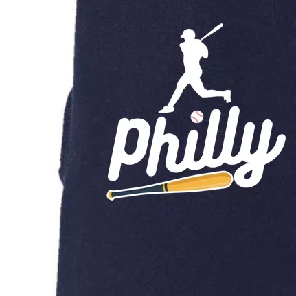 Phillies Philly Dancing On My Own Philadelphia Baseball Doggie 3-End Fleece Hoodie