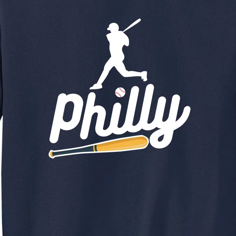 Phillies Philly Dancing On My Own Philadelphia Baseball Tall Sweatshirt