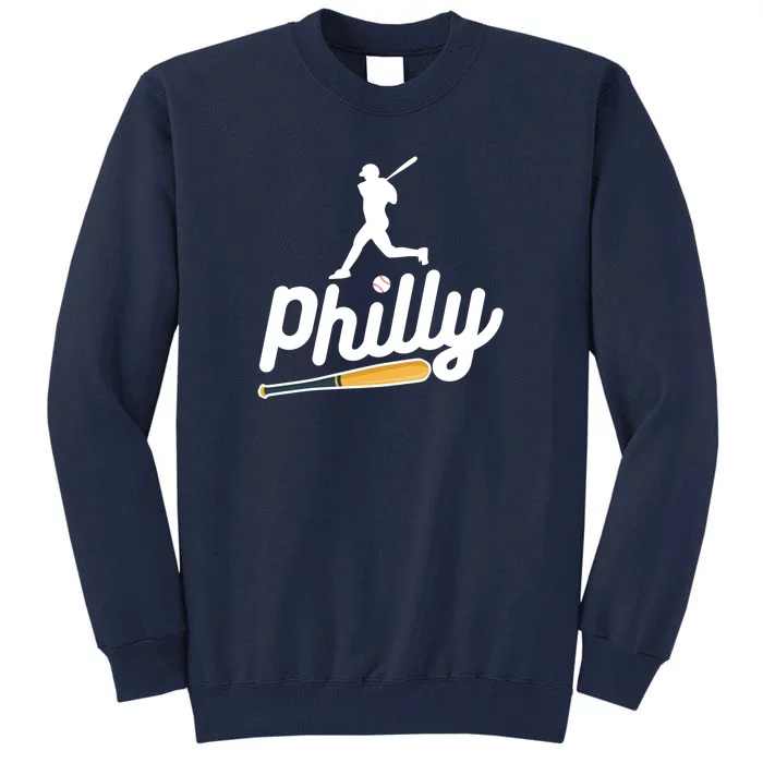 Phillies Philly Dancing On My Own Philadelphia Baseball Tall Sweatshirt