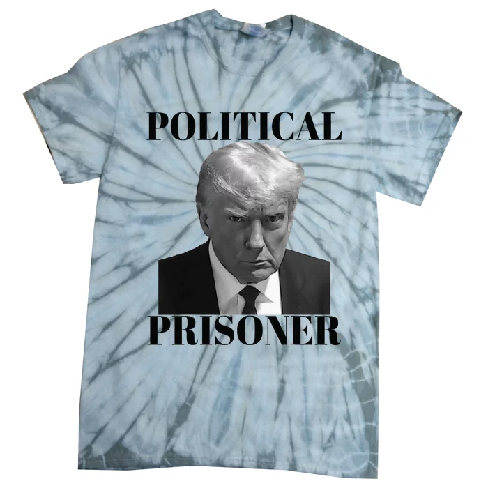 Political Prisoner Donald J Trump B&W President 45 Tie-Dye T-Shirt