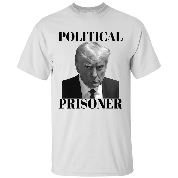 Political Prisoner Donald J Trump B&W President 45 Tall T-Shirt