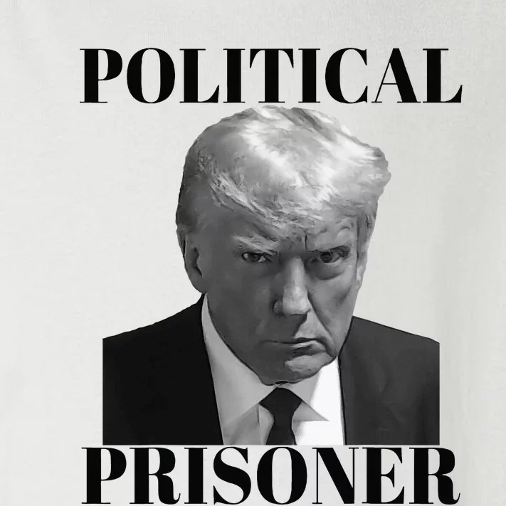 Political Prisoner Donald J Trump B&W President 45 Toddler Long Sleeve Shirt