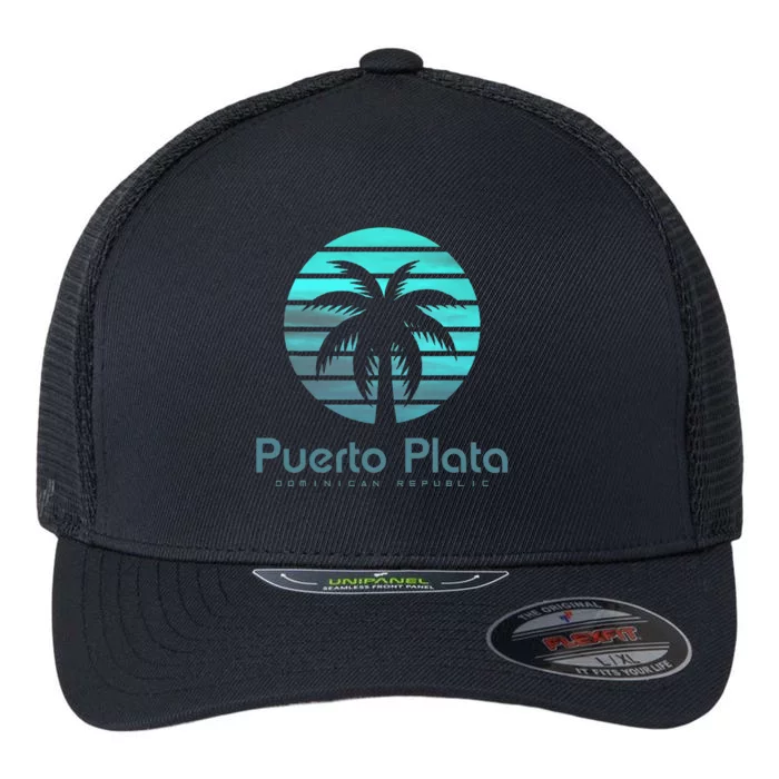 Puerto Plata Dominican Republic Flexfit Unipanel Trucker Cap