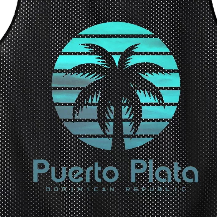 Puerto Plata Dominican Republic Mesh Reversible Basketball Jersey Tank