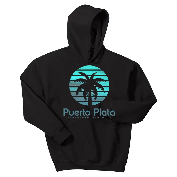 Puerto Plata Dominican Republic Kids Hoodie