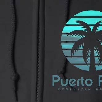 Puerto Plata Dominican Republic Full Zip Hoodie