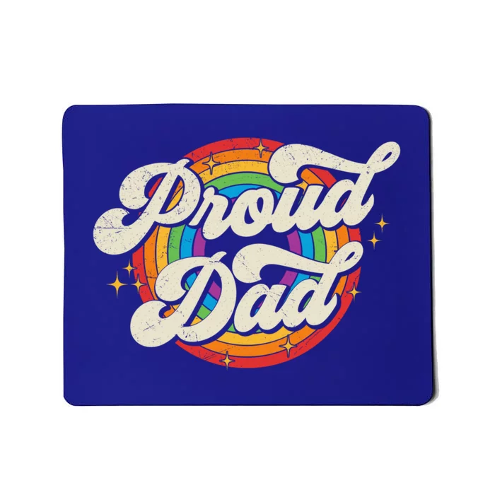 Pride Proud Dad Lgbt Parent FatherS Day Great Gift Mousepad