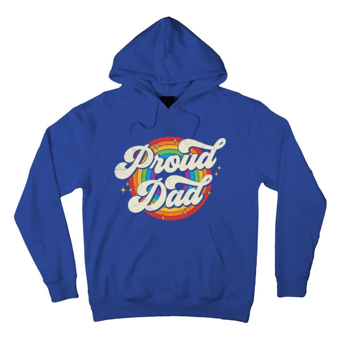 Pride Proud Dad Lgbt Parent FatherS Day Great Gift Tall Hoodie