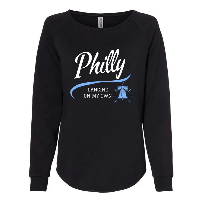 Philadelphia Philly Dancing On My Own Philadelphia Baseball Womens California Wash Sweatshirt